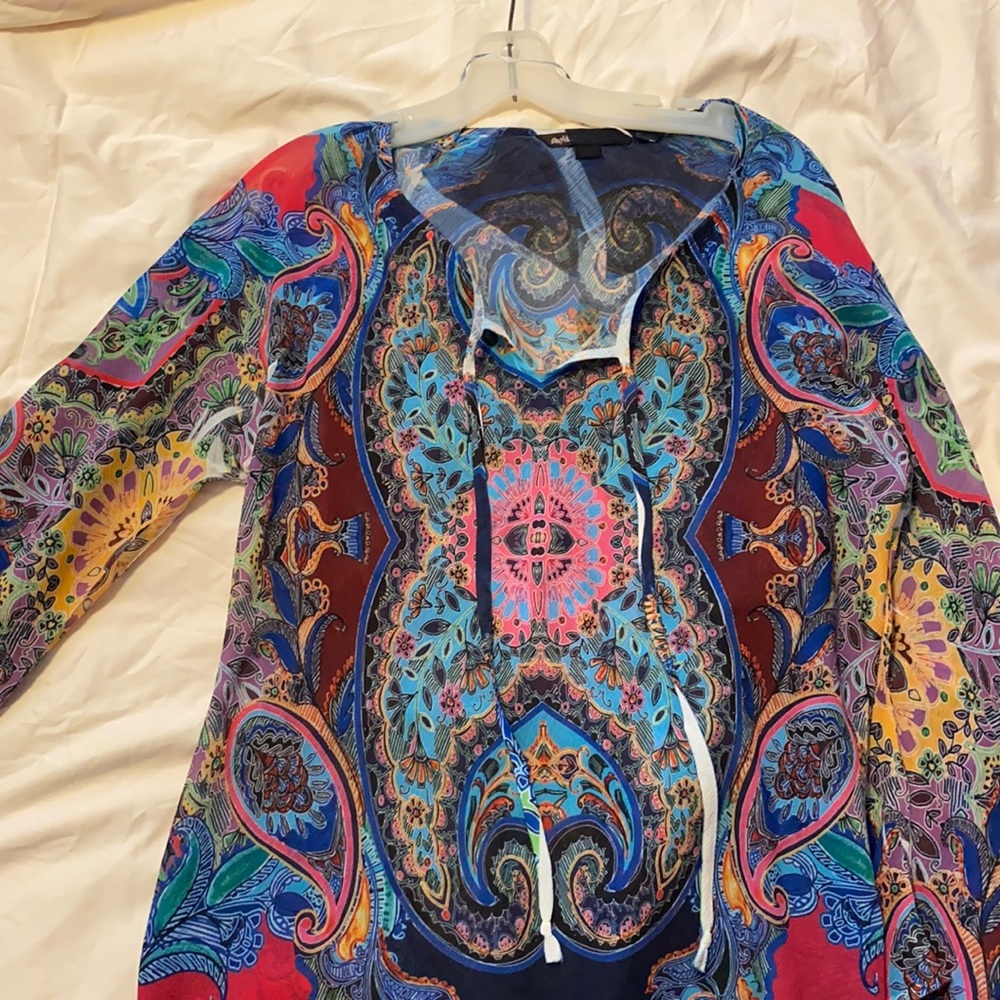 Long sleeve blouse